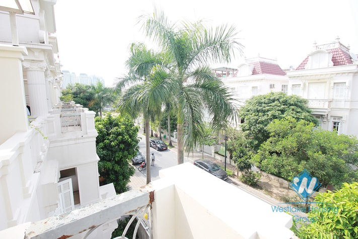 Beautiful house for rent with garden around in Ciputra, Tay Ho, Ha Noi